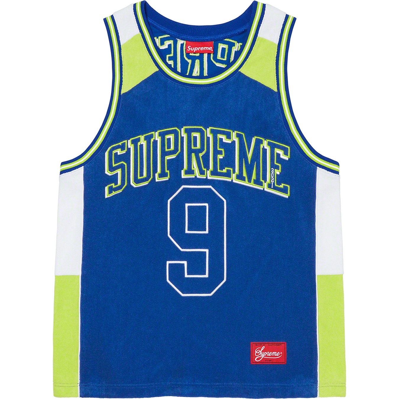 Terry Basketball Jersey view 11